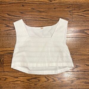 Free People Sleeveless Crop Top